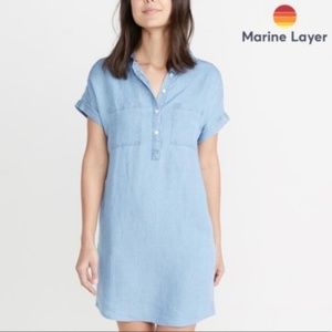 Marine Layer Rebecca Popover Dress in Medium